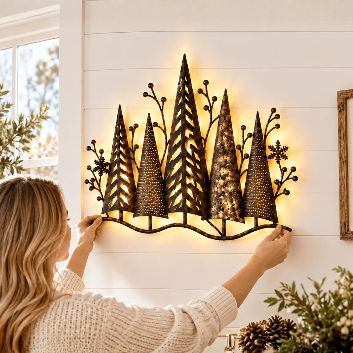 LED Tree Wall Decor