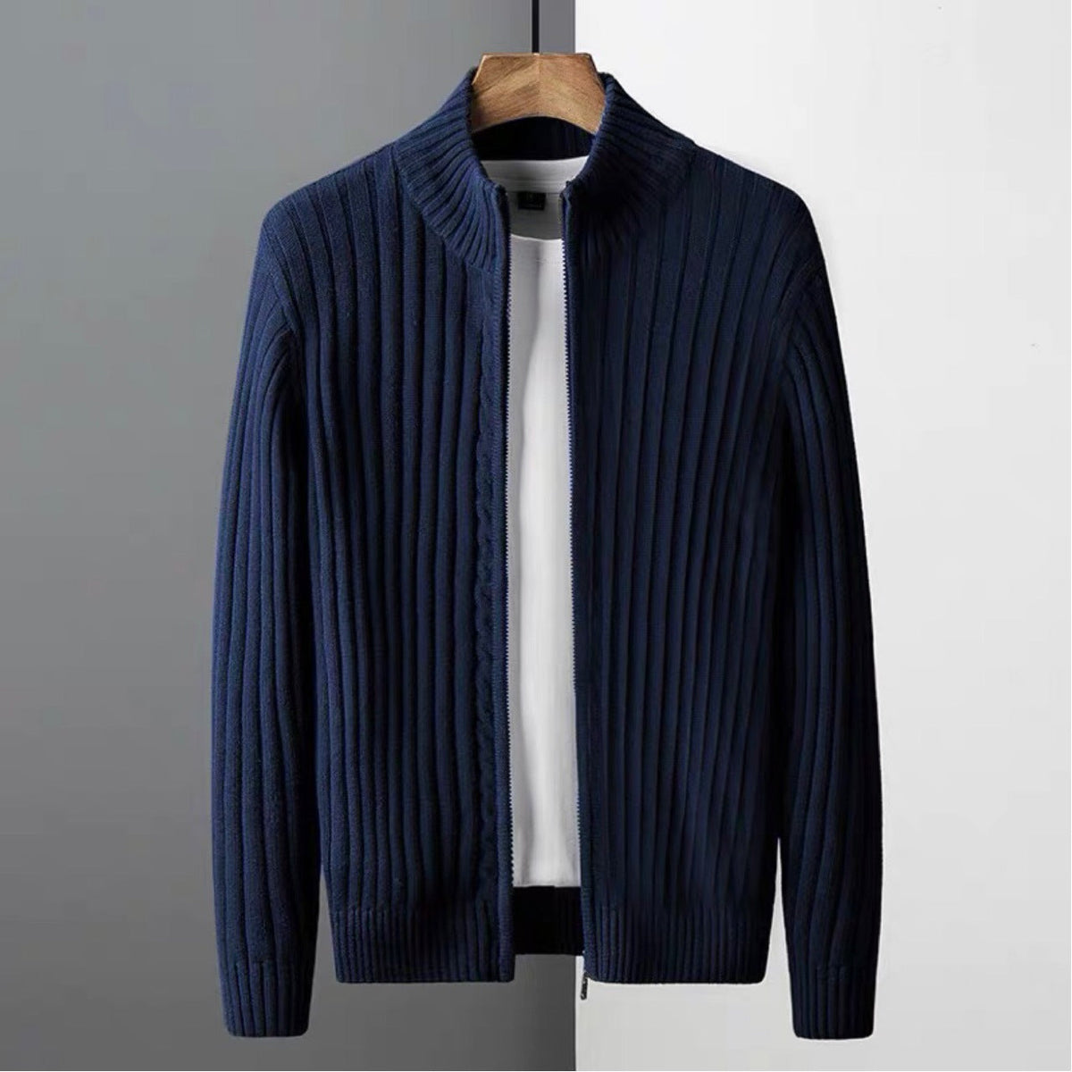 Luxe Zip Cardigan
