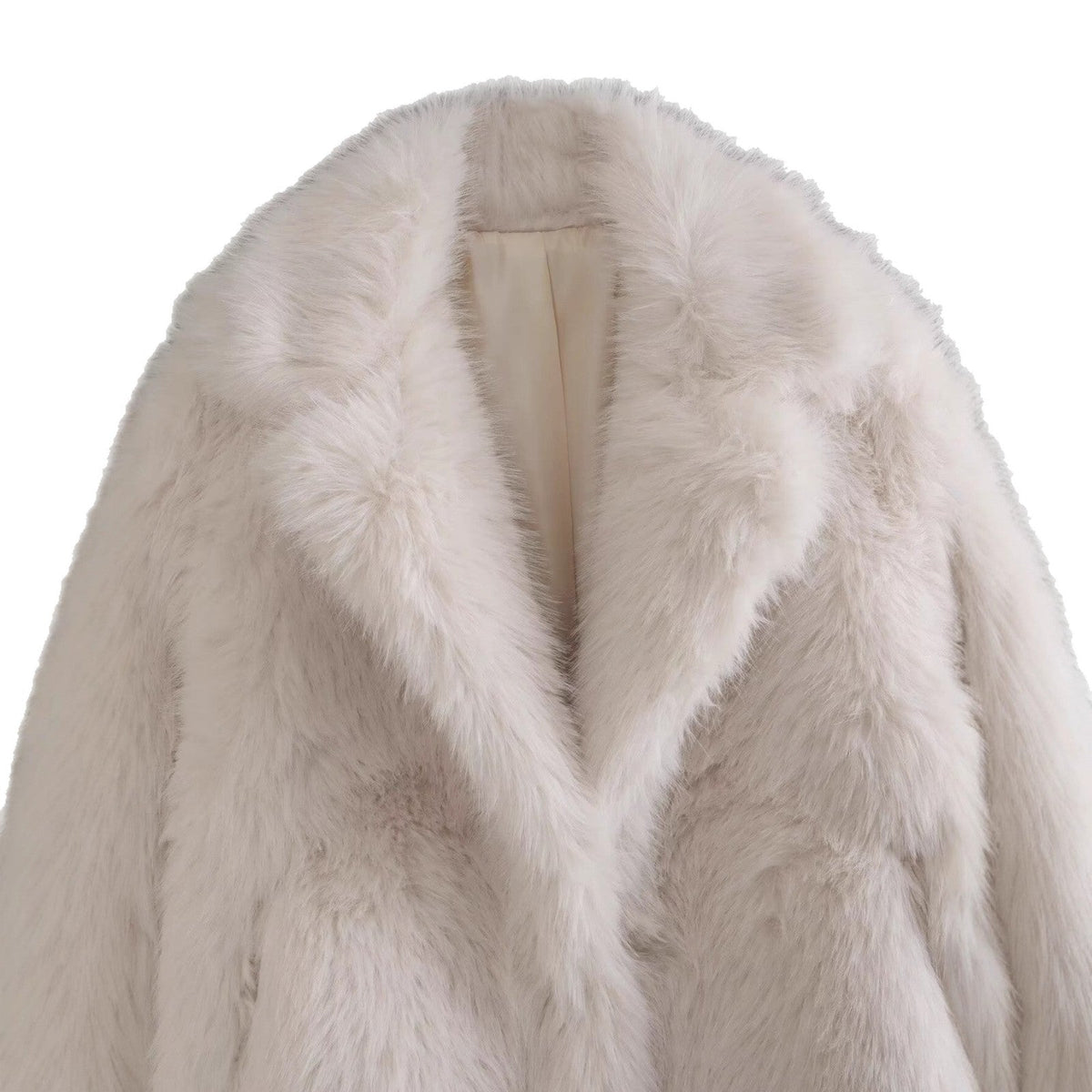 Luxury Faux Fur Jacket with Elegant Fit & Warm Comfort