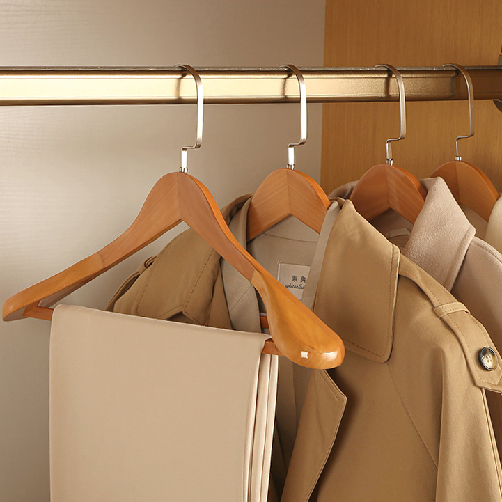 Luxury Wooden Hangers with Refined Design