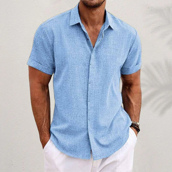 Mason Shirt Men | Short Sleeves | Summer Comfort