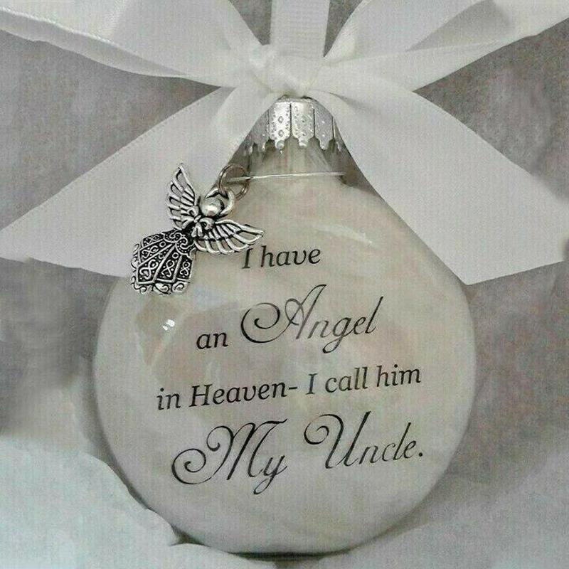 Memorial Ornament - Angel in Heaven Decor