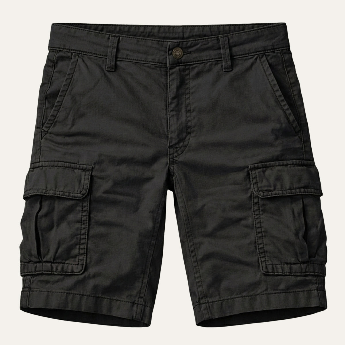 Men's Cargo Shorts with Flap Pockets