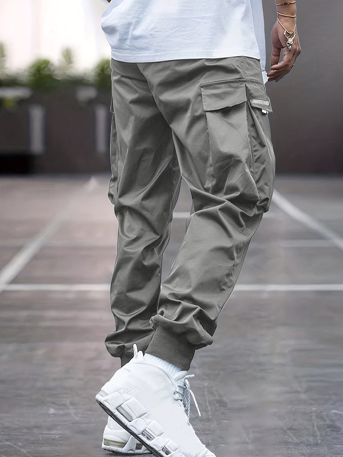 Men's Drawstring Cargo Pants