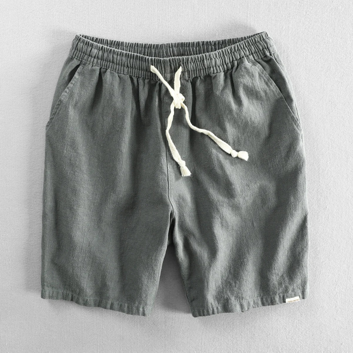 Men's Elastic Waist Casual Shorts