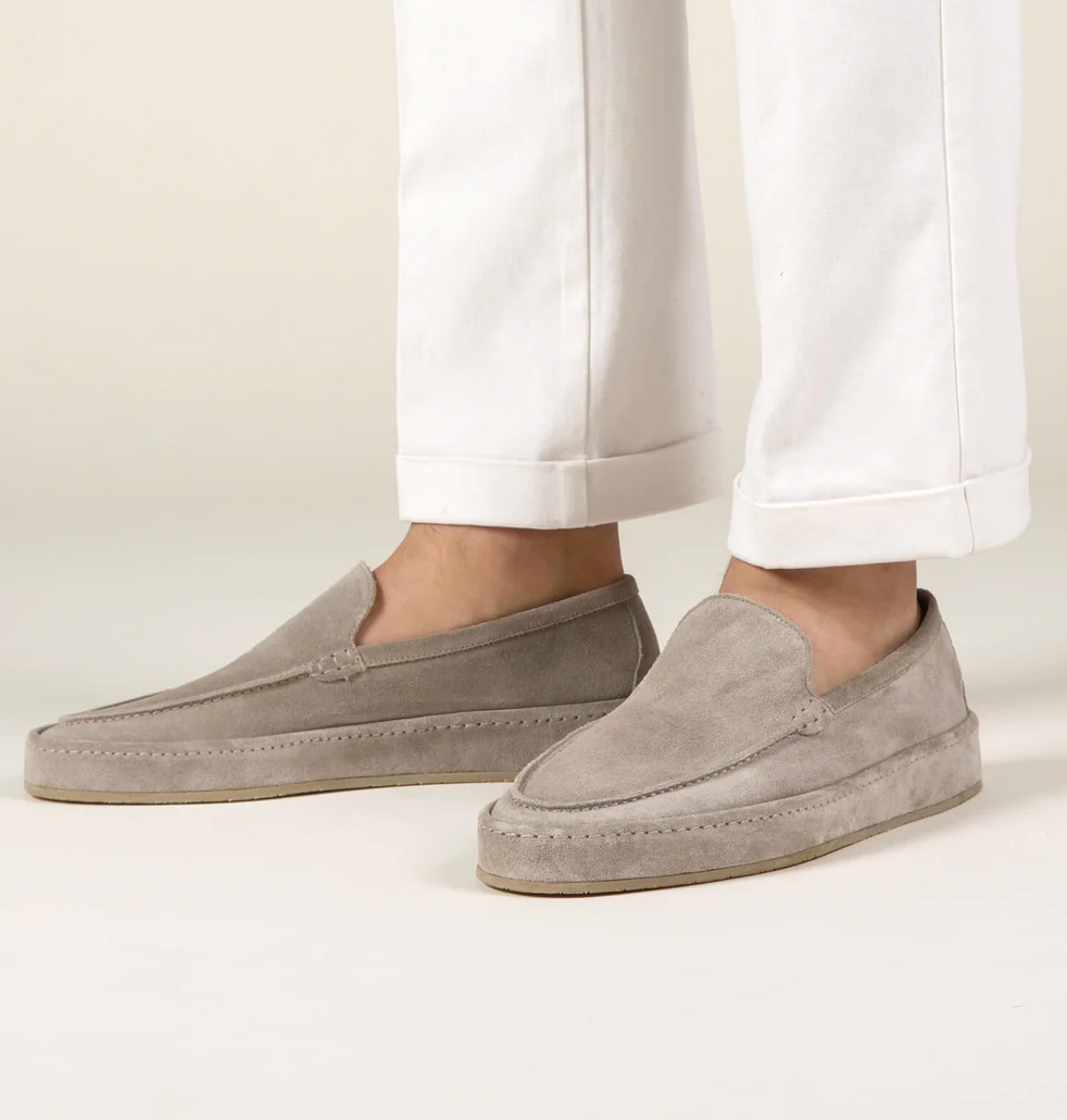 Men’s Elegant Slip-On Loafers – Comfortable Smart Casual Everyday Shoes with Soft Cushioned Sole