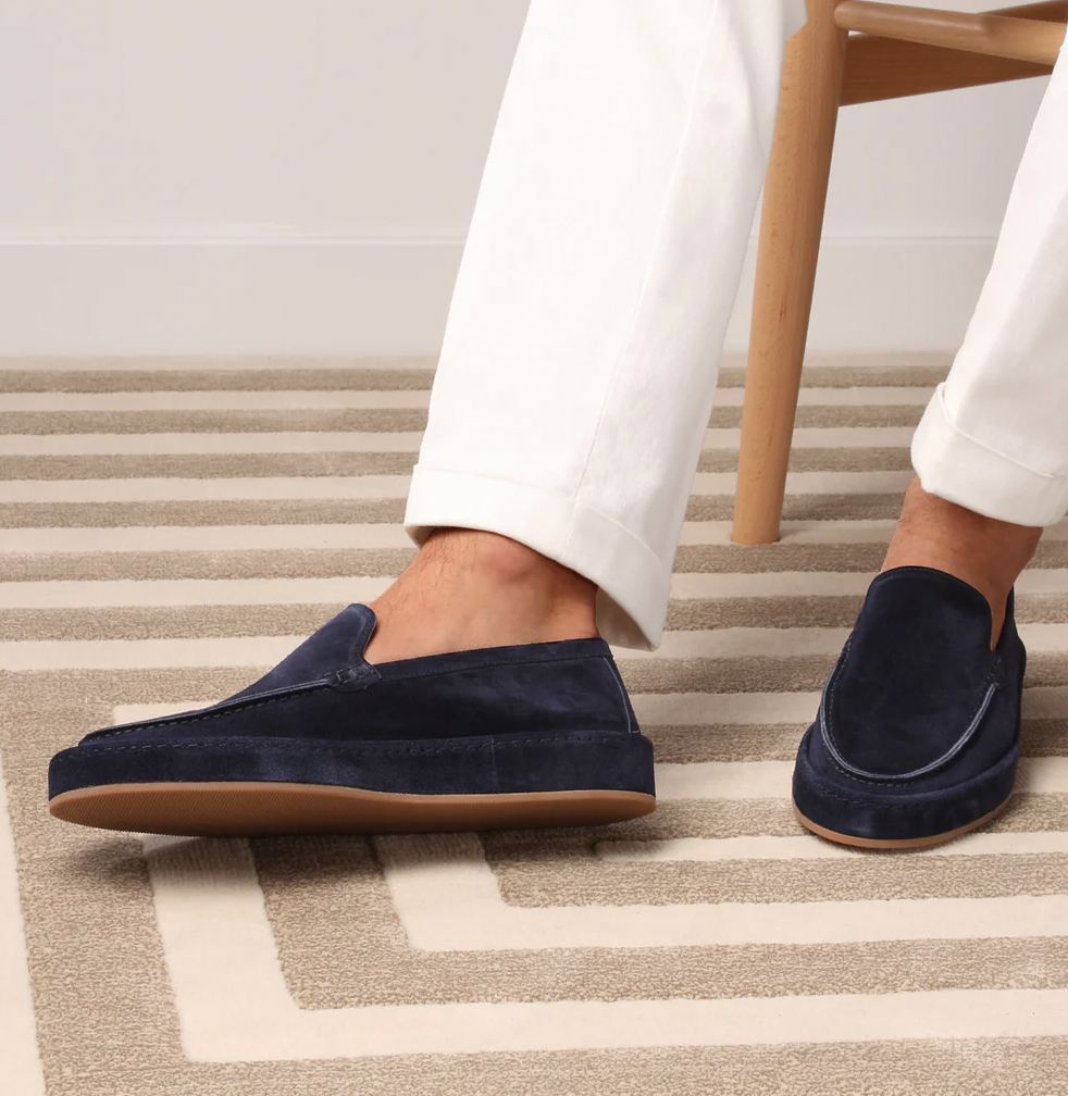 Men’s Elegant Slip-On Loafers – Comfortable Smart Casual Everyday Shoes with Soft Cushioned Sole