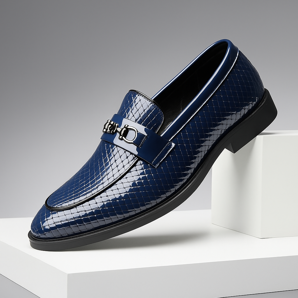 Men's Embossed Bit Loafers