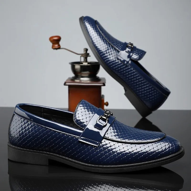 Men's Embossed Bit Loafers