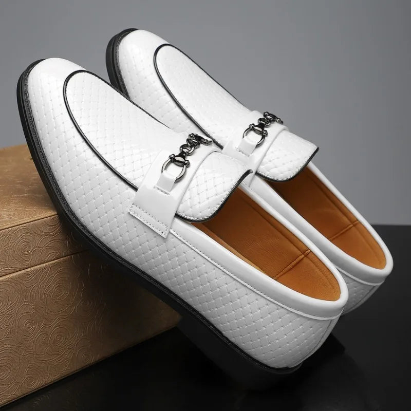 Men's Embossed Bit Loafers