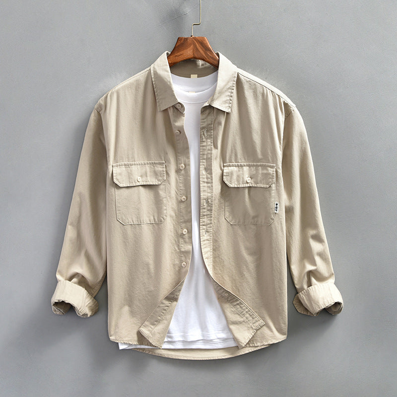 Men's Long Sleeve Button-Up Shirt