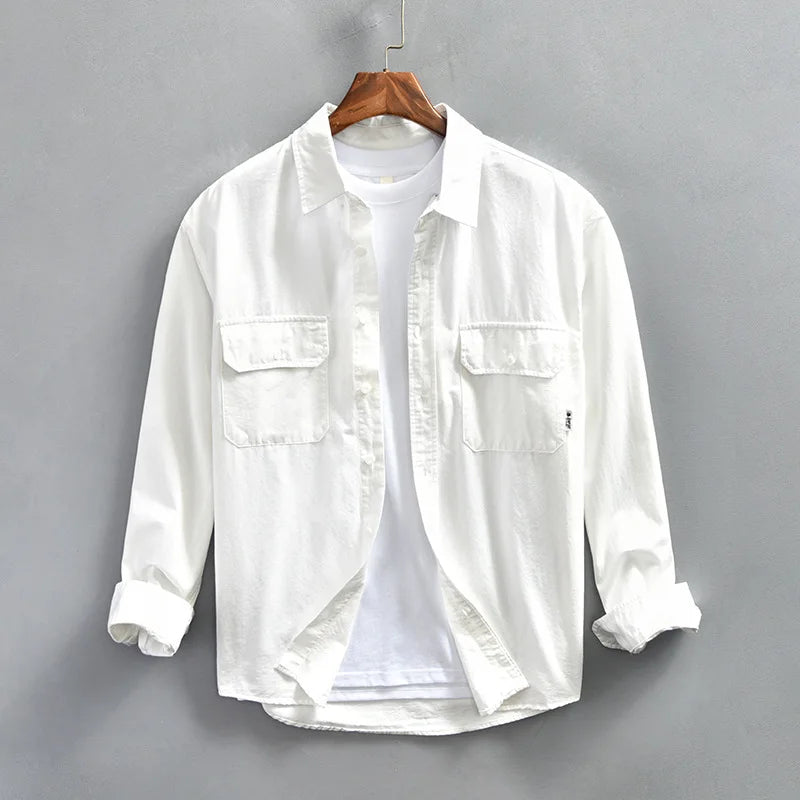 Men's Long Sleeve Button-Up Shirt