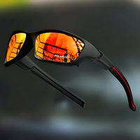 Men’s Polarized Wraparound Sports Sunglasses UV400 Outdoor Eyewear