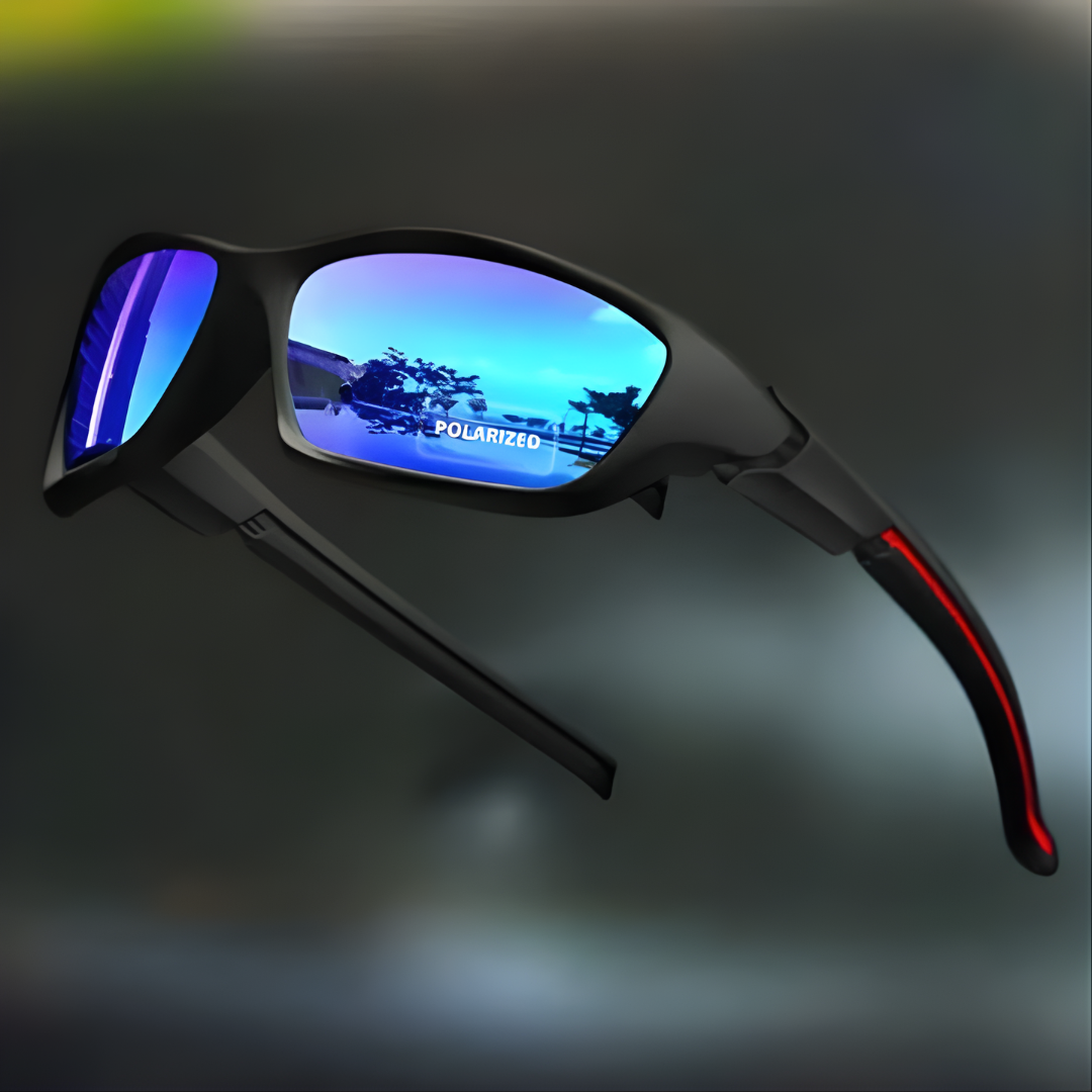 Men’s Polarized Wraparound Sports Sunglasses UV400 Outdoor Eyewear