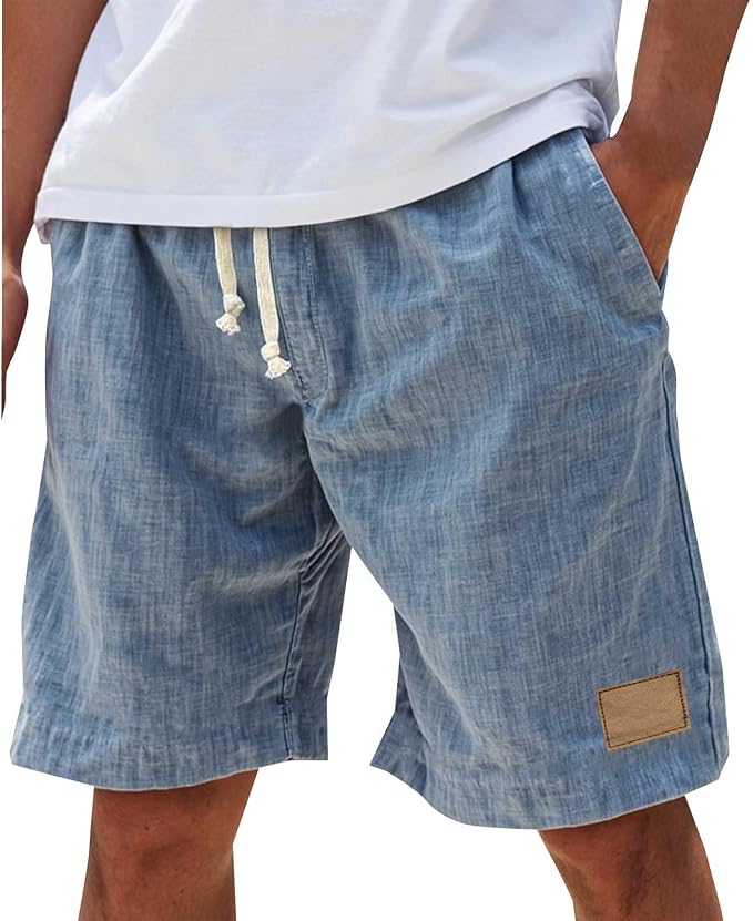 Men's Relaxed Cotton Shorts