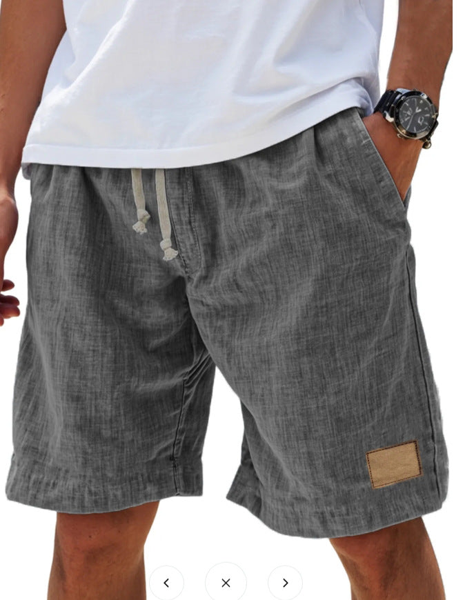 Men's Relaxed Cotton Shorts