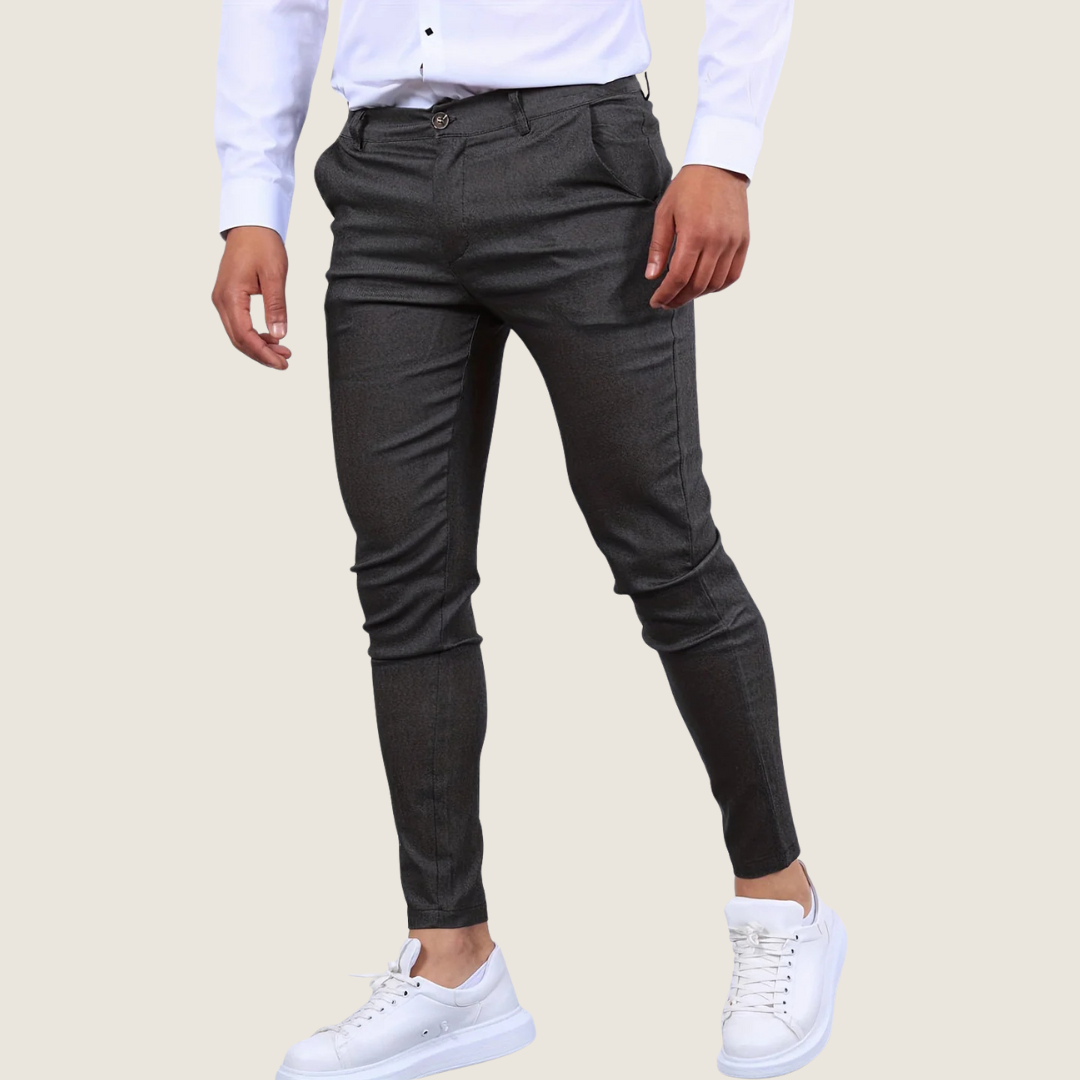 Men's Skinny-Fit Ankle Dress Pants