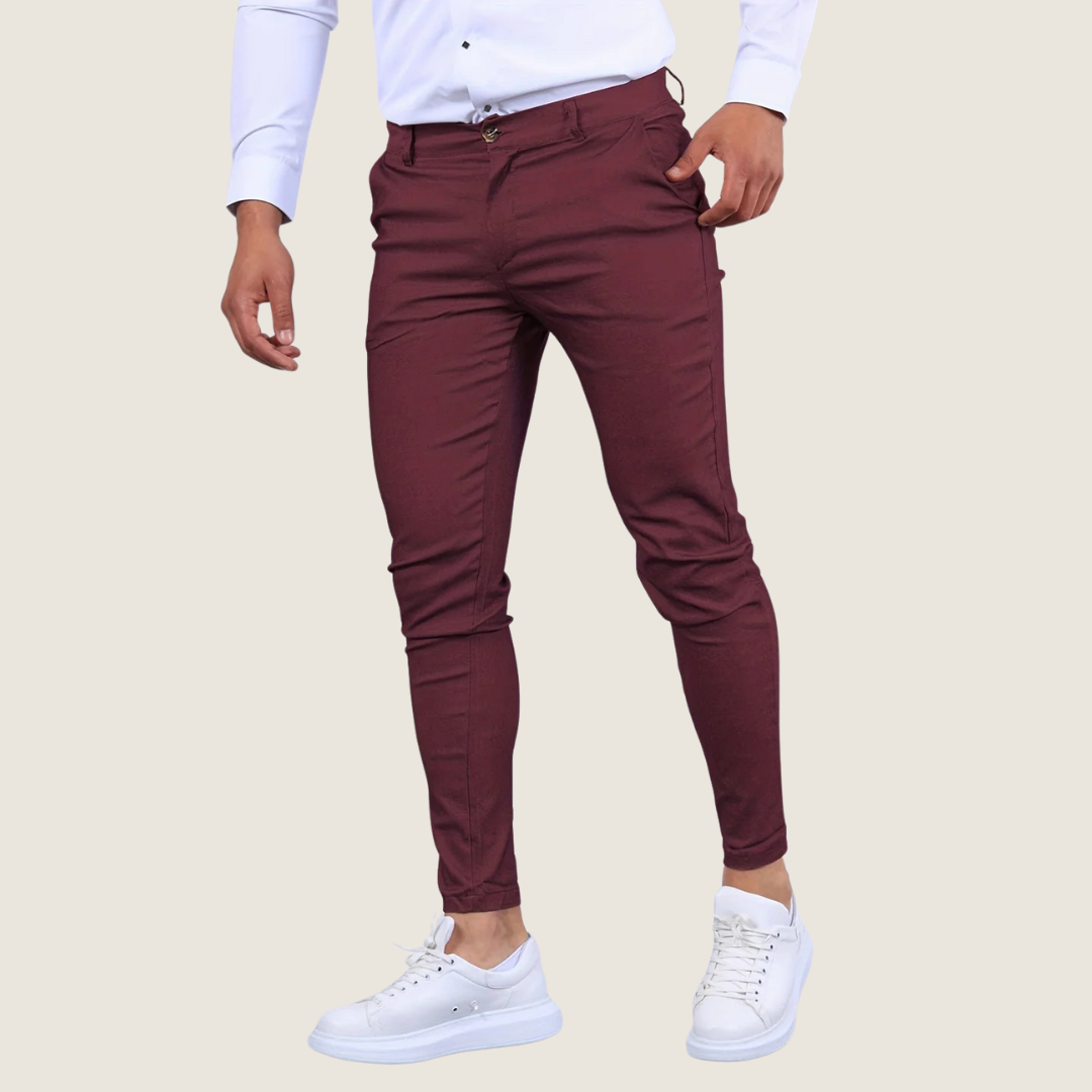 Men's Skinny-Fit Ankle Dress Pants