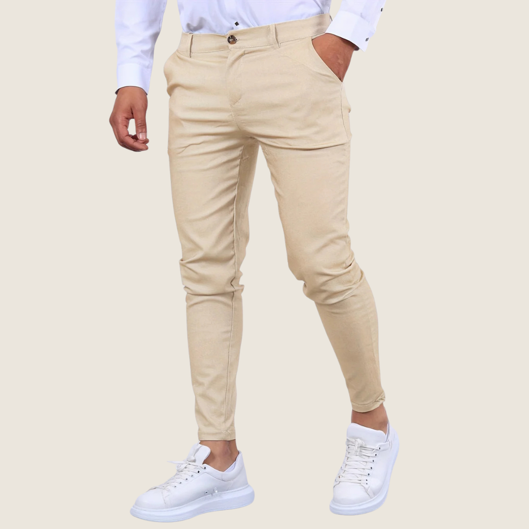 Men's Skinny-Fit Ankle Dress Pants