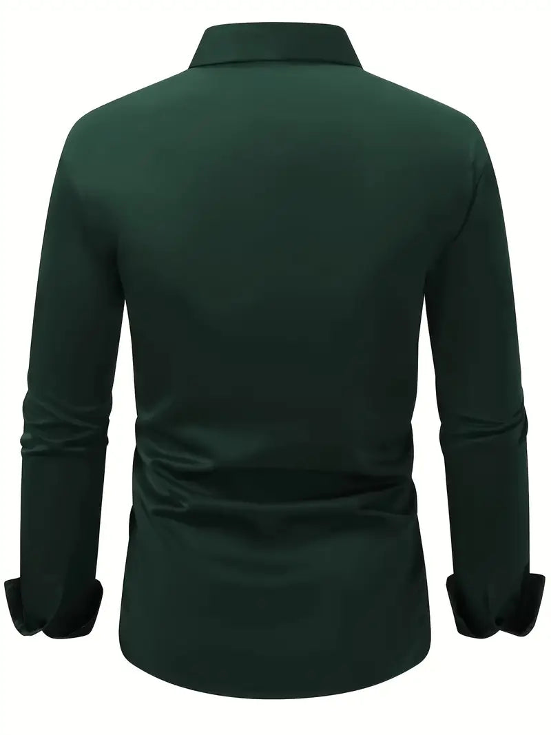 Men's Slim-Fit Dress Shirt