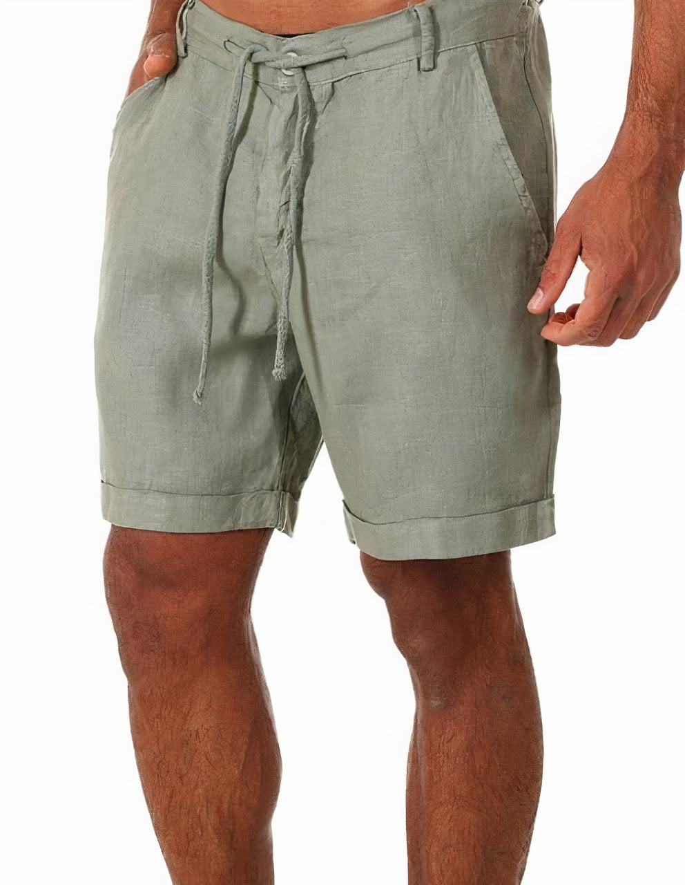 Men's Spring/Summer Linen Shorts