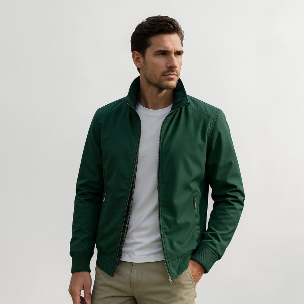Men's Stylish Summer Jacket - Lightweight and Comfortable