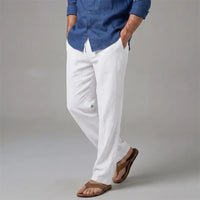 Men's Summer Linen Trousers