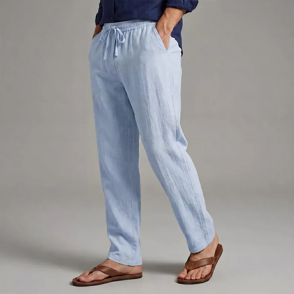 Men's Summer Linen Trousers