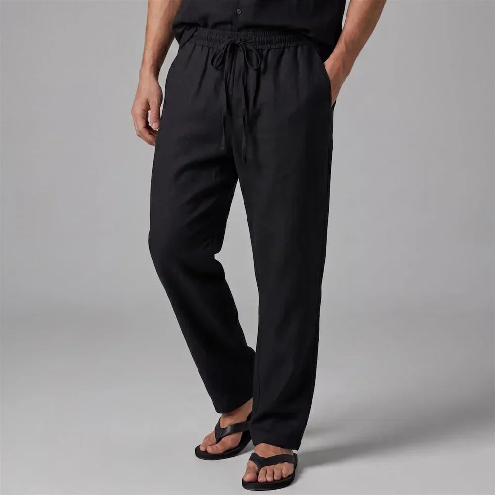 Men's Summer Linen Trousers