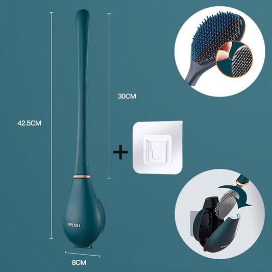 Modern Flexible Silicone Toilet Brush