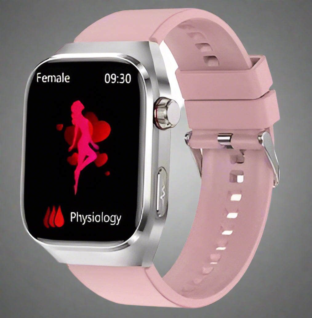NexaPulse Blood Sugar Watch, ECG, Uric Acid, Bluetooth