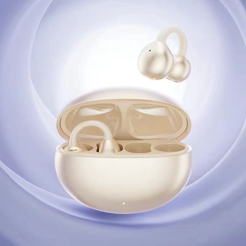 Open-Ear Bluetooth Earbuds with AI Noise Cancellation