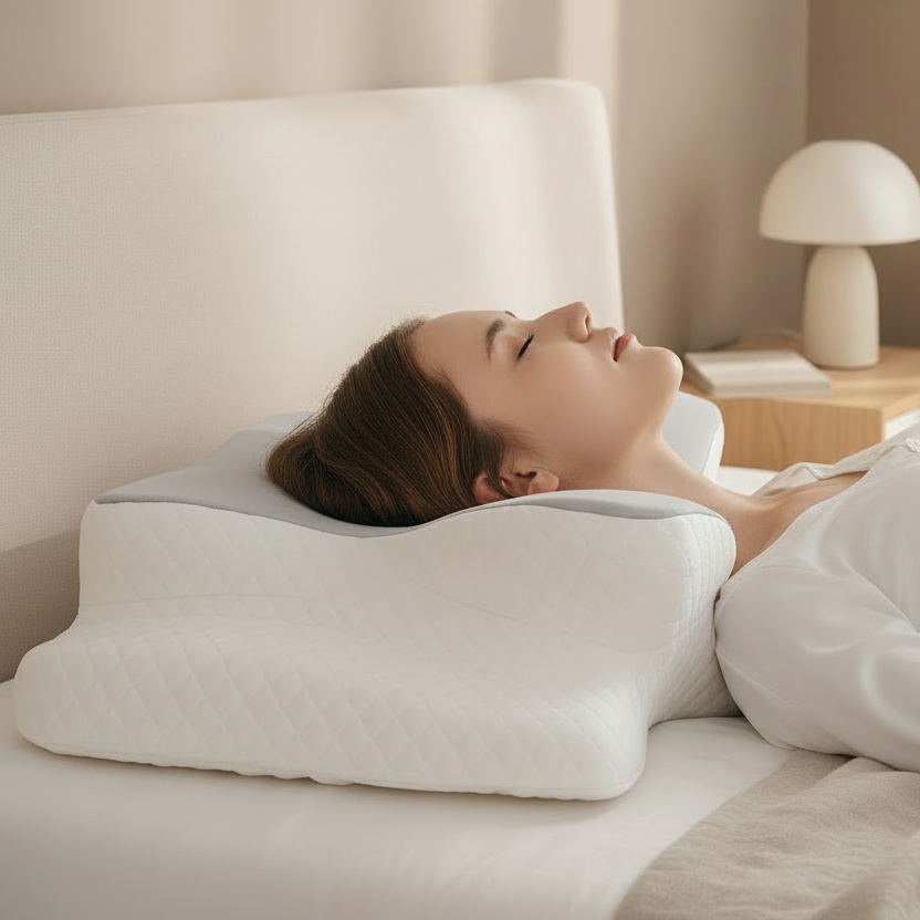 Orthopedic Memory Foam Pillow for Neck and Shoulder Pain Relief
