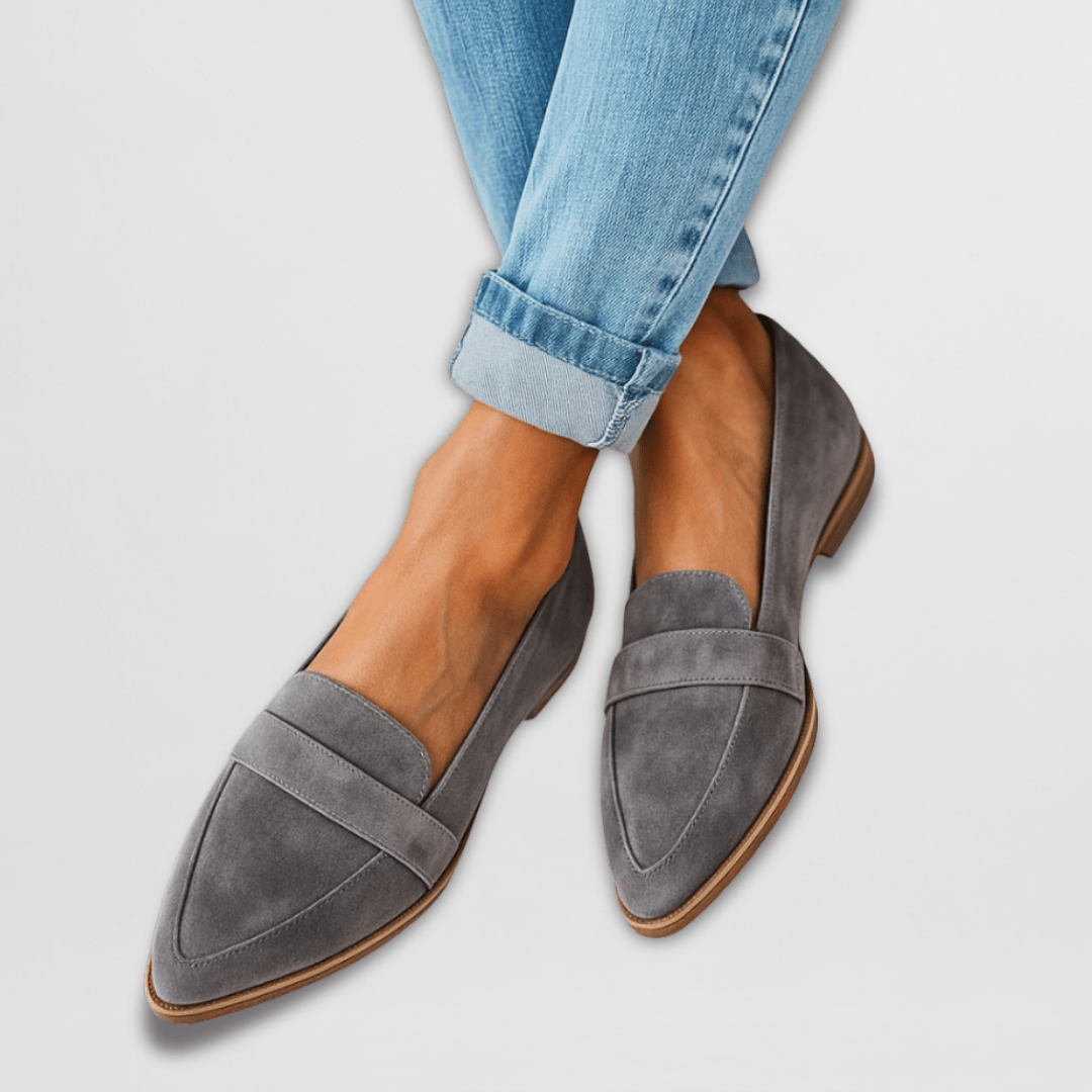 Orthopedic Pointed-Toe Loafers