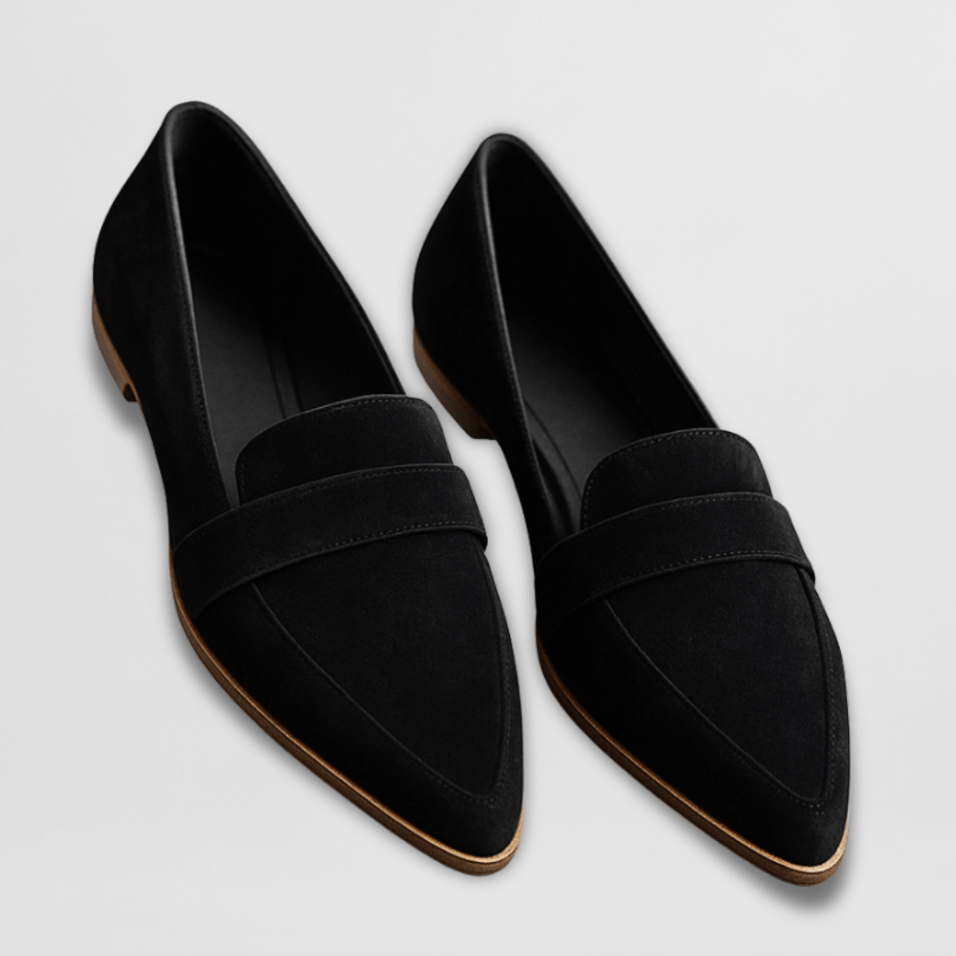 Orthopedic Pointed-Toe Loafers