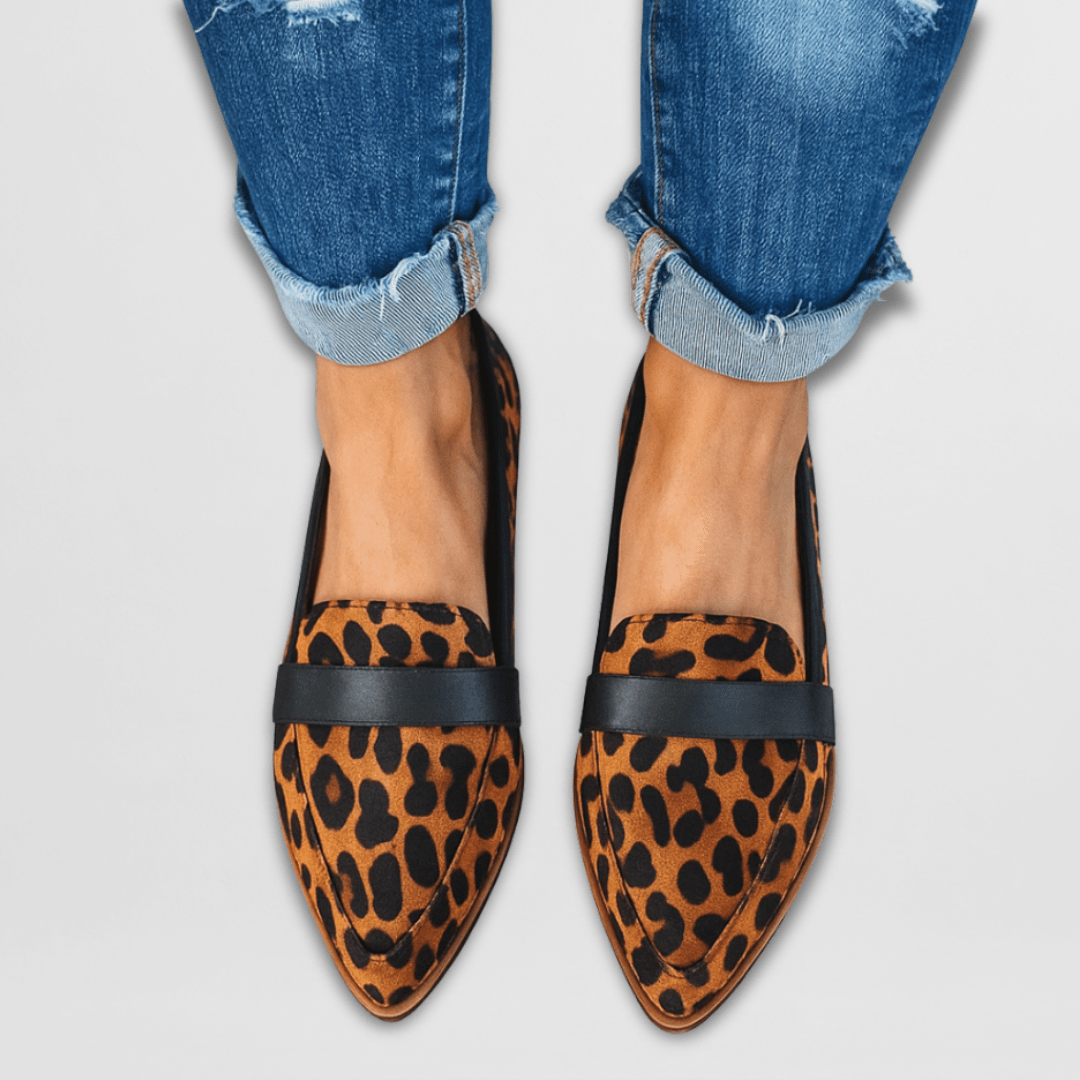 Orthopedic Pointed-Toe Loafers