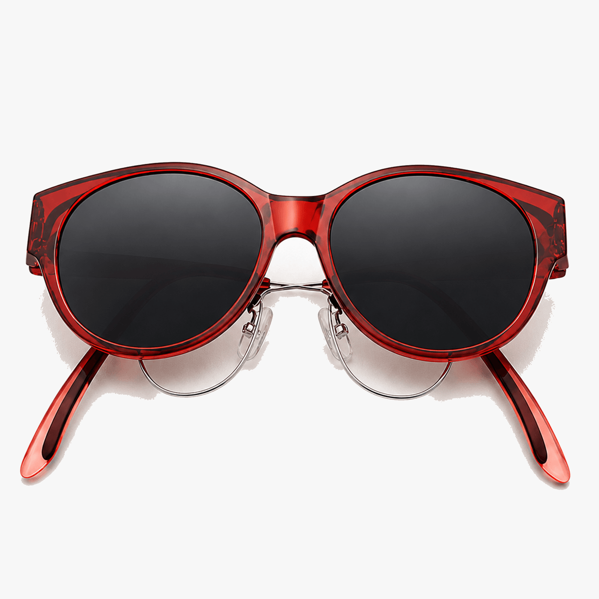 Oversized Cat Eye Sunglasses for Wear Over Glasses