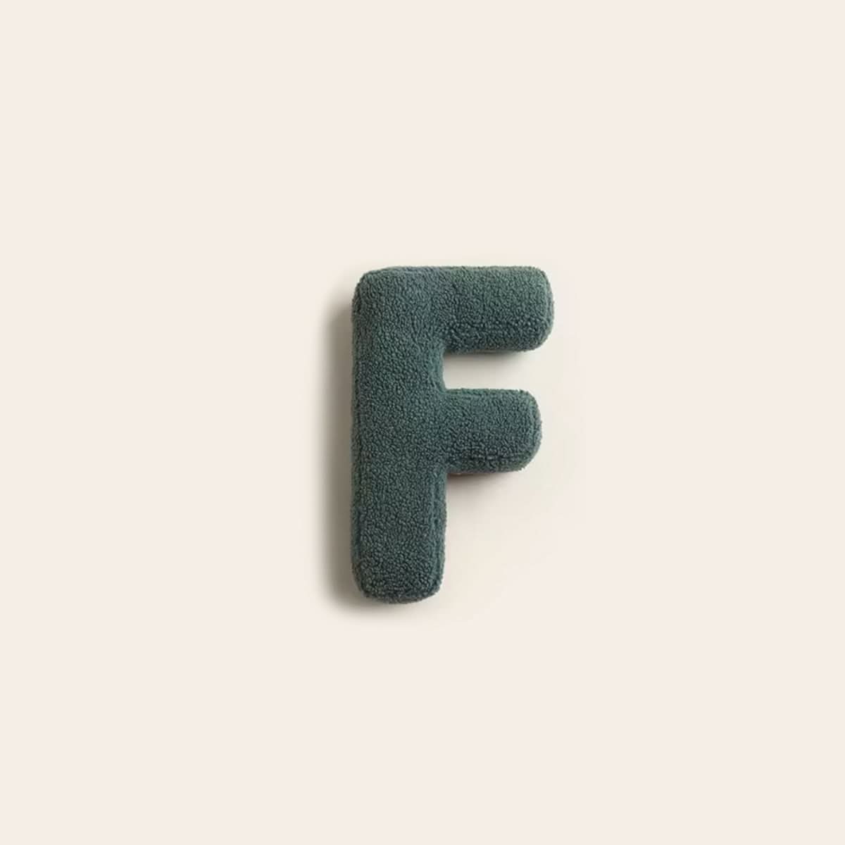 Personalized Letter Throw Pillow for Sofa