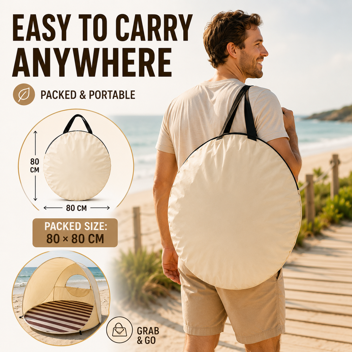 Pop-Up Beach Shelter