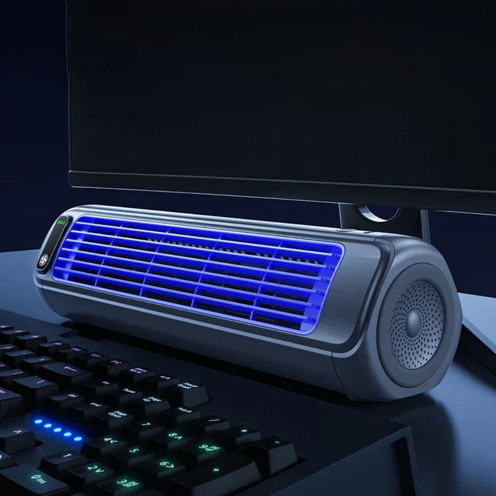 Portable Air Cooler with Wireless Rechargeable Design