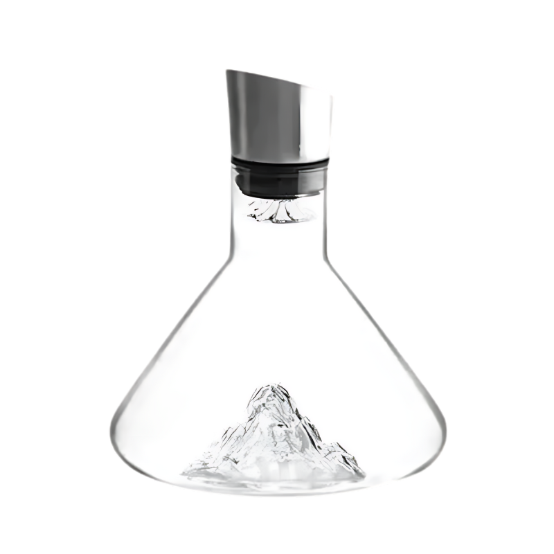Premium Wine Decanter | Lead-Free Crystal with Quick Aeration & Filtration for Enhanced Flavor Experience