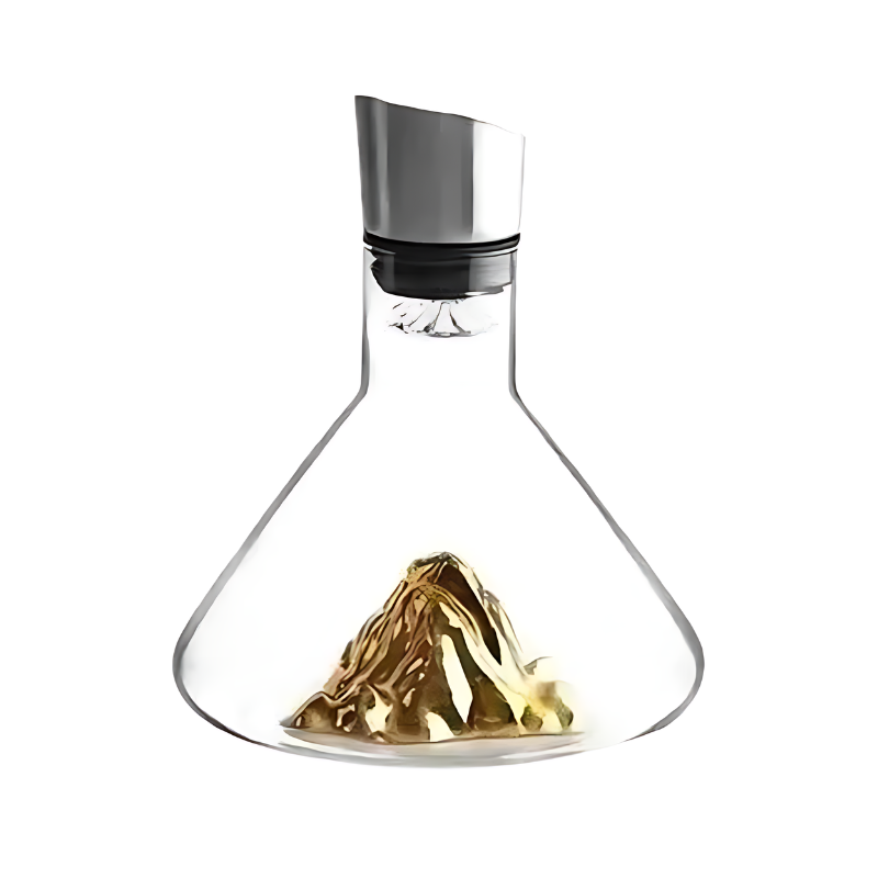Premium Wine Decanter | Lead-Free Crystal with Quick Aeration & Filtration for Enhanced Flavor Experience
