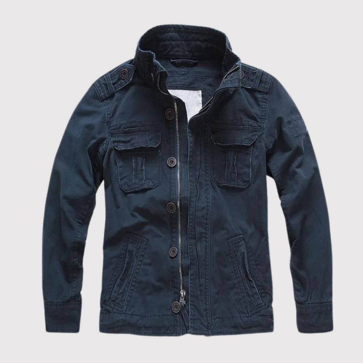 Retro Jean Jacket - Multiple Pockets - Classic Style