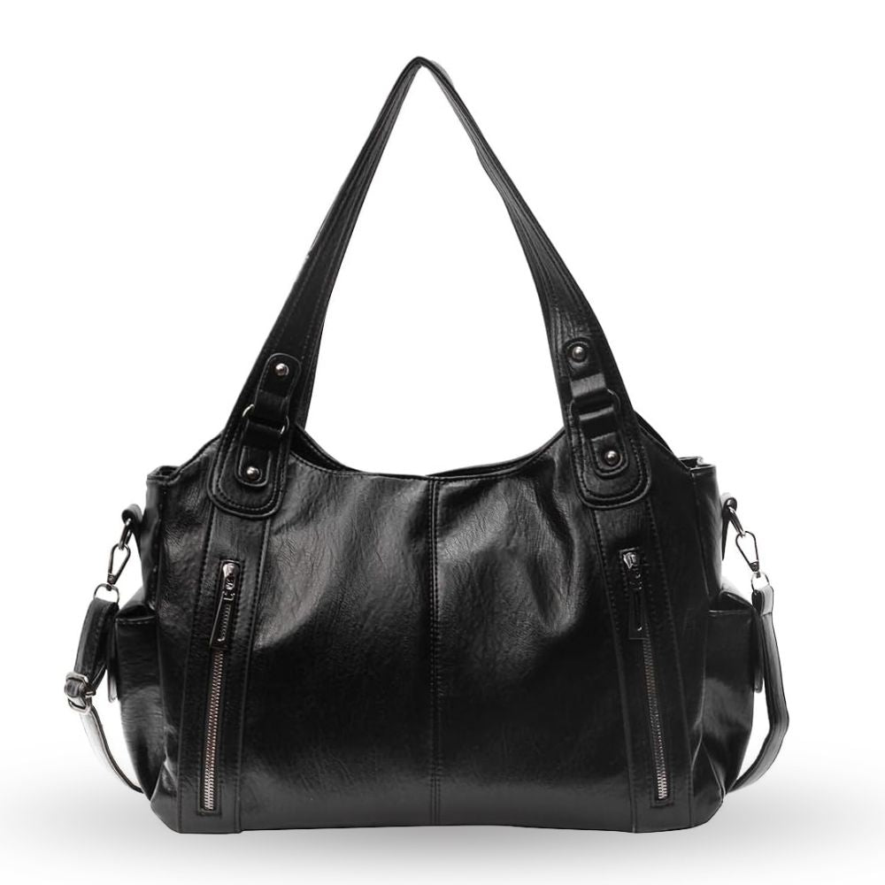 School Satchel with Shoulder Strap and Zipper