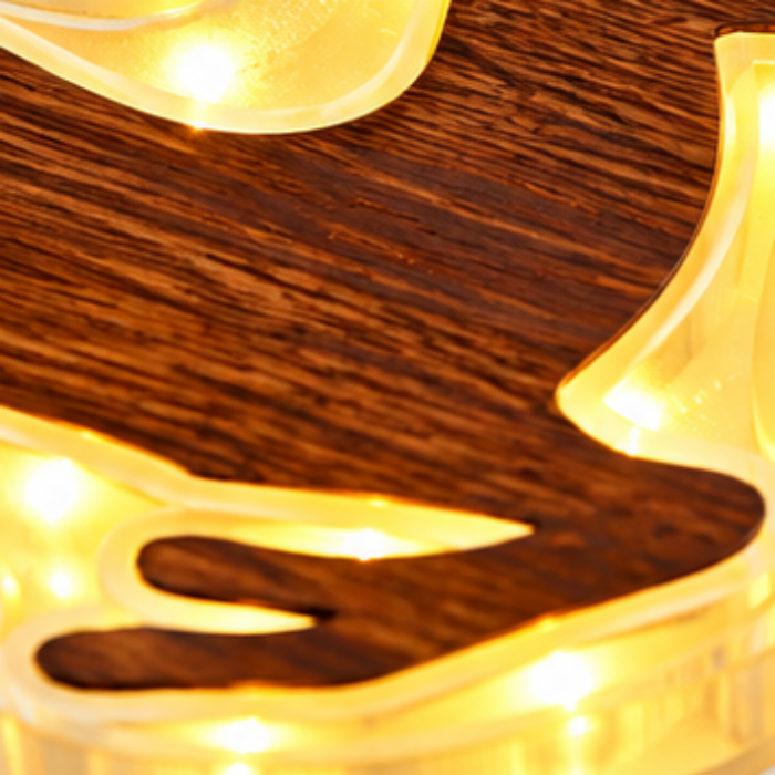 Self-Adhesive 3D LED Christmas Wall Decorations