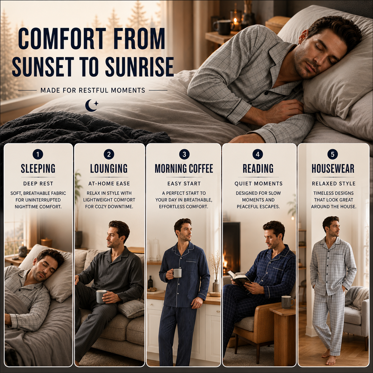 Slumberon Two Piece Pajama Set