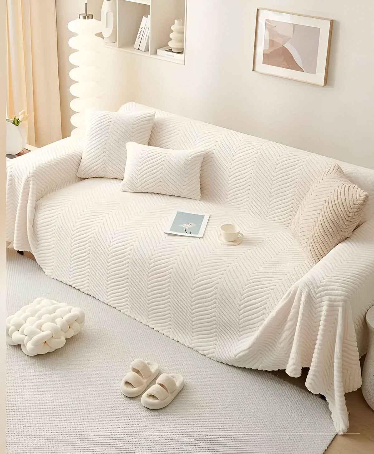 Sofa Cover – Non-Slip Pet-Friendly Couch Protector