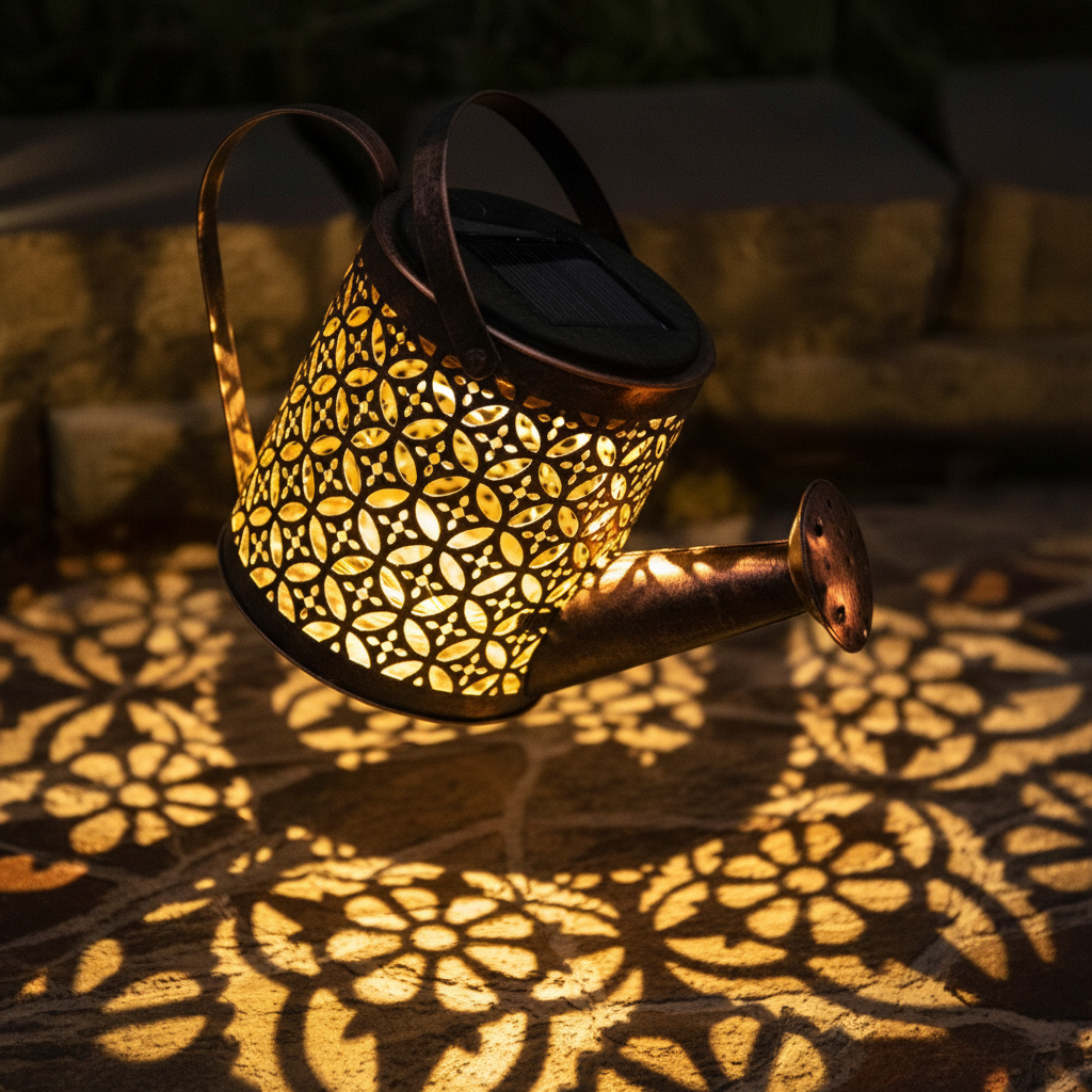 Solar-Powered Decorative Garden Light