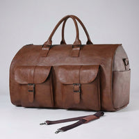 Spacious Weekender Travel Bag with Shoe Compartment - Organized Travel