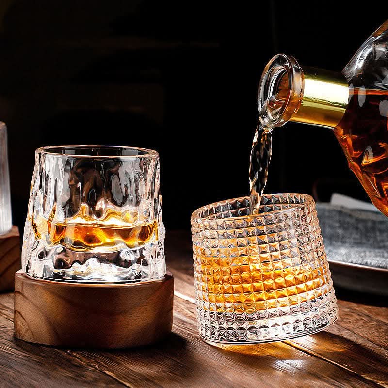 Spinning Japanese Edo Whiskey Glass Set – Hamptons Row
